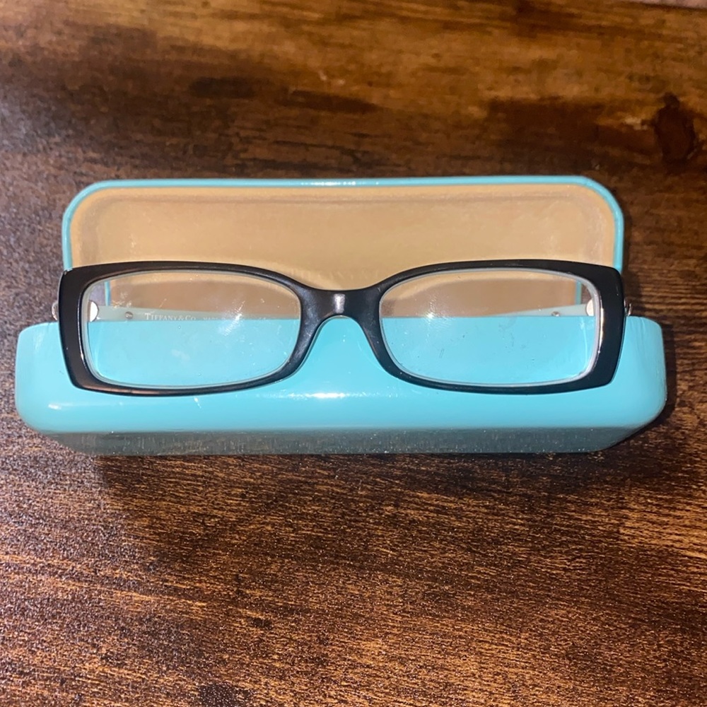 Tiffany eyeglasses and eyeglass case!  See pic of serial number.